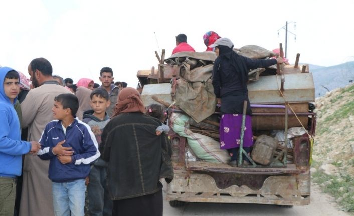 Ramazan öncesinde İdlib’ten göçler yaşanıyor
