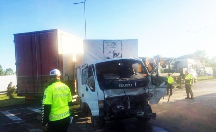 Samsun’da zincirleme trafik kazası: 2 yaralı