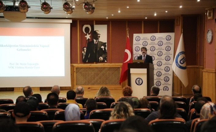 YÖK Yürütme Kurulu Üyesi Prof. Dr. Metin Topçuoğlu Bartın Üniversitesi’ndeydi