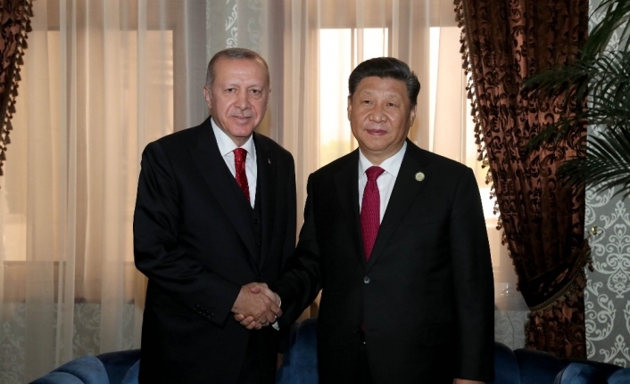 Cumhurbaşkanı Erdoğan Çin, Rusya, Özbekistan liderleriyle görüştü