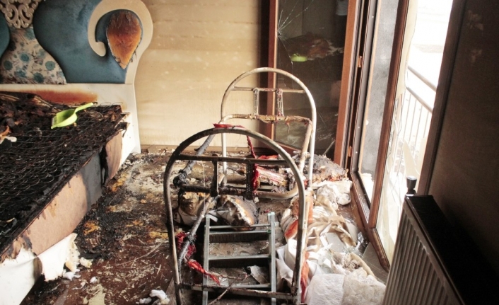 Diyarbakır’daki ev bir hafta içinde iki kez yandı