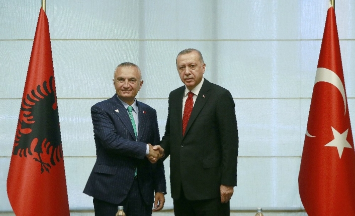 Erdoğan, Arnavut mevkidaşıyla görüştü