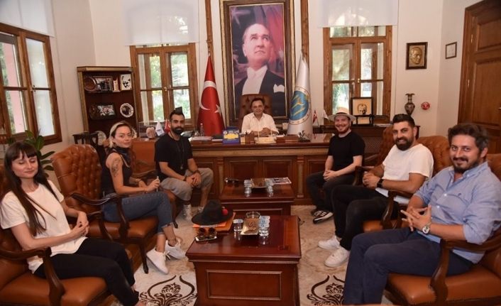 Gökhan Türkmen’den Başkan Şahin’e ziyaret