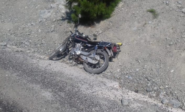 Gölbaşı İlçesinde motosiklet kazası