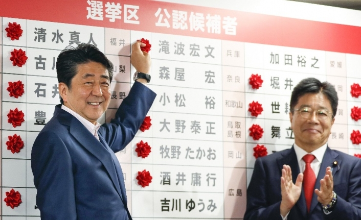 Japonya’da üst meclis seçimlerini Abe kazandı