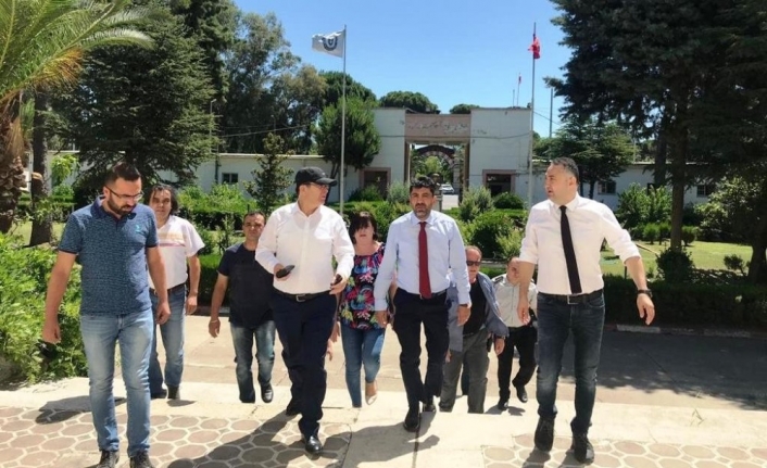 Rektör Prof. Dr. Osman Selçuk Aldemir, ADÜ  Sümer Kampüsünü ziyaret etti