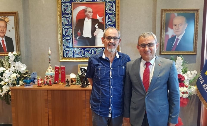 Başkan İsmail Taşçıoğlu’dan Alim Işık’a ’hayırlı olsun’ ziyareti