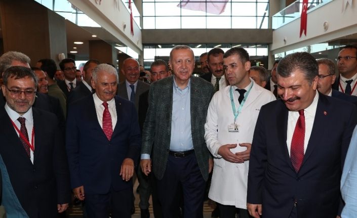 Cumhurbaşkanı Erdoğan Bursa Şehir Hastanesi’nin açılışını yaptı