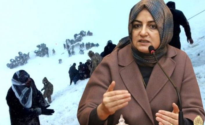 Cumhurbaşkanı Başdanışmanı Gülşen Orhan'dan 'Çığ felaketine neden oldu' iddialarına yanıt
