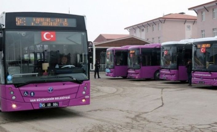 Van'da Büyükşehir otobüsleri çalışanlara ücretsiz | Van haber