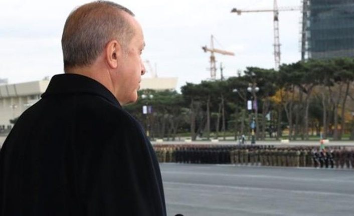 Cumhurbaşkanı Erdoğan'ın Karabağ sözü törene damga vurdu: Mücadele daha bitmedi