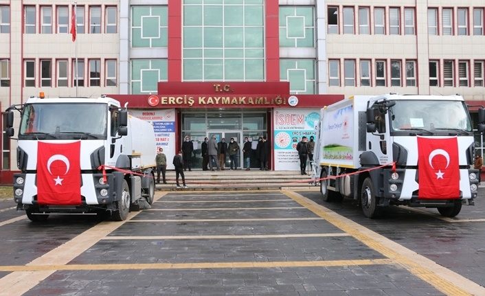Erciş Belediyesi araç filosunu genişletti