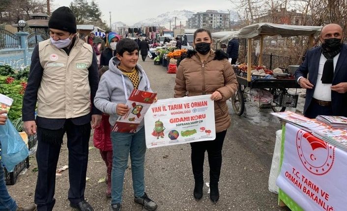 Van'da 'gıdanı koru sofrana sahip çık' kampanyası