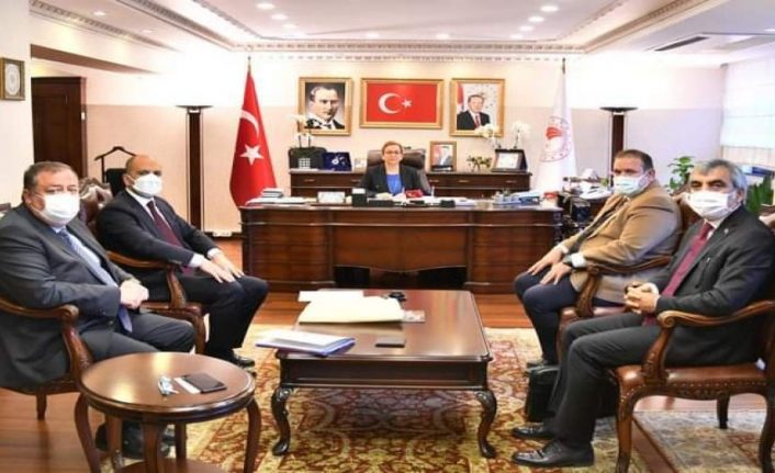 AK Parti Kilis heyetinden Ankara'da 'tarımsal' temas