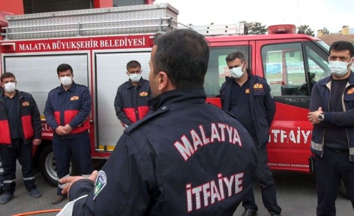 Malatya'da Gölbaşı İtfaiyesi'ne mesleki eğitim