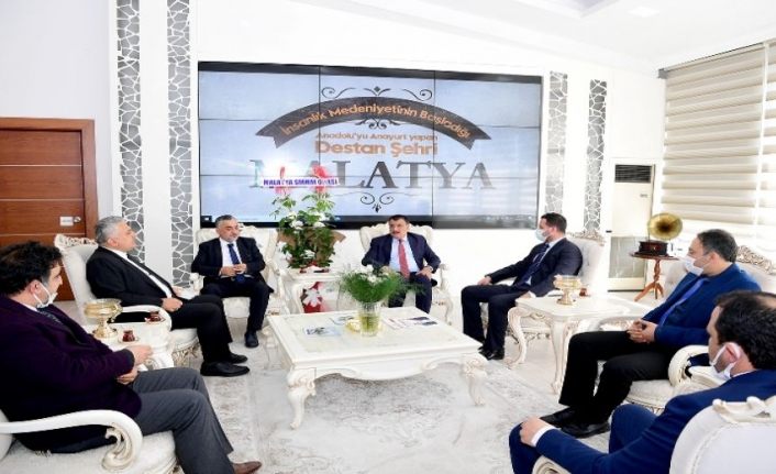 Malatya'da Muhasebeciler Odası'ndan Başkan Gürkan’a ziyaret