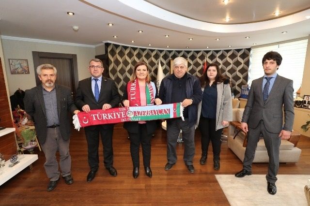 Azerbaycan'dan Kocaeli İzmit'e teşekkür ziyareti