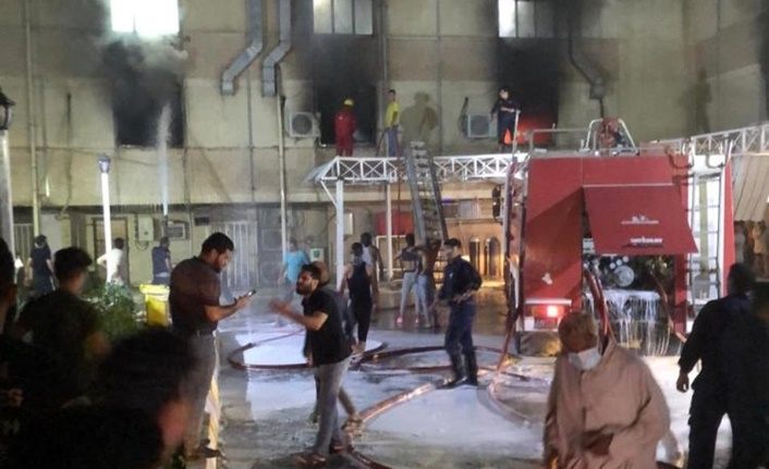 Irak'ta 82 kişinin öldüğü yangın: Sağlık Bakanı görevden alındı