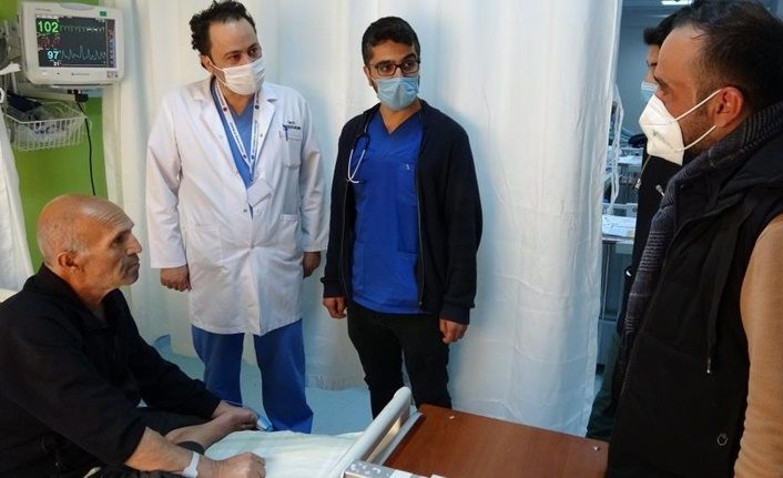 Iraklı hasta Van'da sağlığına kavuştu