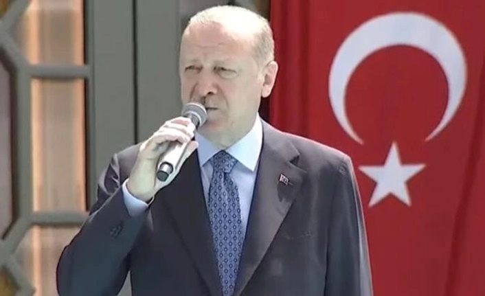Taksim Camii ibadete açıldı! Cumhurbaşkanı Erdoğan'dan açıklamalar