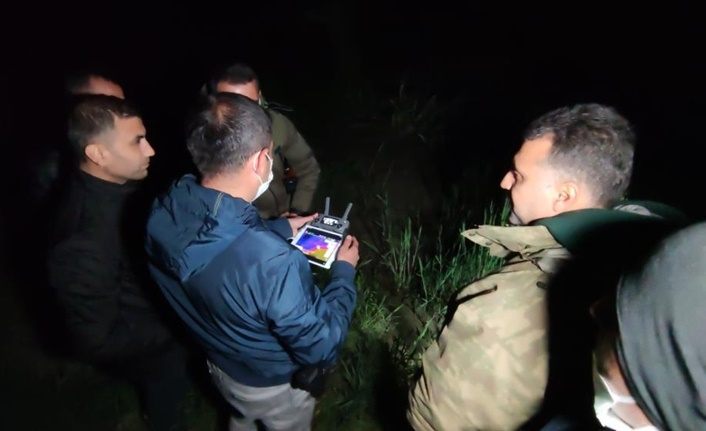 Van'da kaçak avcılara havada, karada ve suda gece görüşlü termal drone'lu takip
