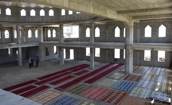 Van'daki Şifahane Camii'nin inşaatında sona gelindi
