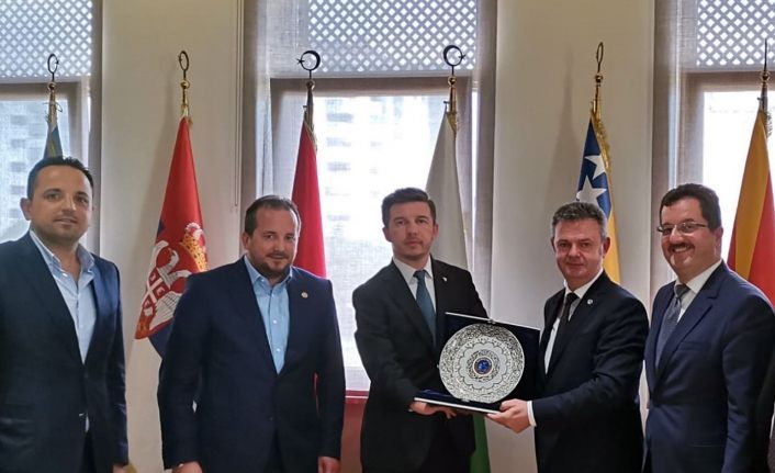 Bosna Hersek Büyükelçisi’nde Bursa’da RUMELİSAD’a ziyaret
