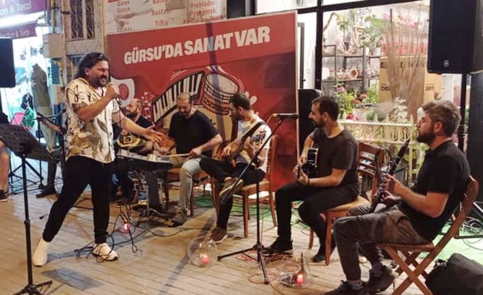 Bursa Gürsu sokak konserleriyle renkleniyor