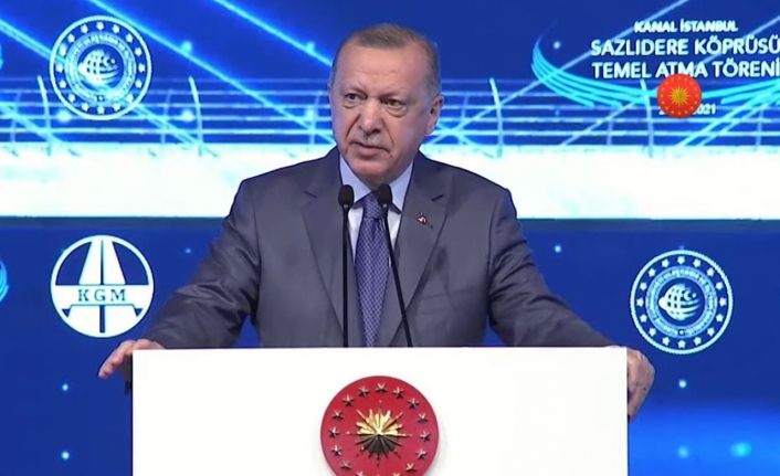 Cumhurbaşkanı Erdoğan: Kanal İstanbul, İstanbul’un geleceğini kurtarma projesi