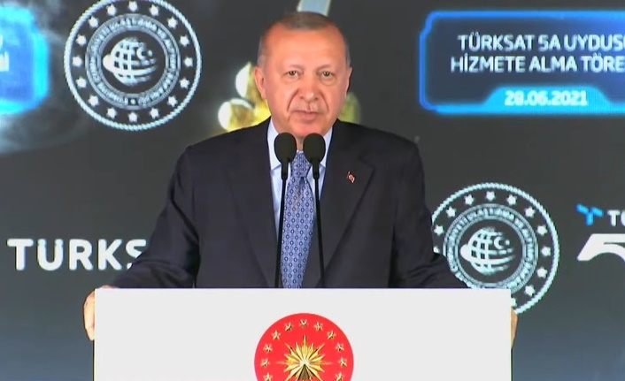 Türksat 5A göreve başladı! Erdoğan'dan önemli açıklamalar