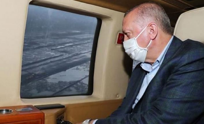 Erdoğan’ın uçağı zorunlu iniş yaptı