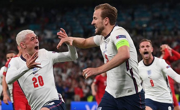 İngiltere, Avrupa Futbol Şampiyonası tarihinde ilk kez finale çıktı