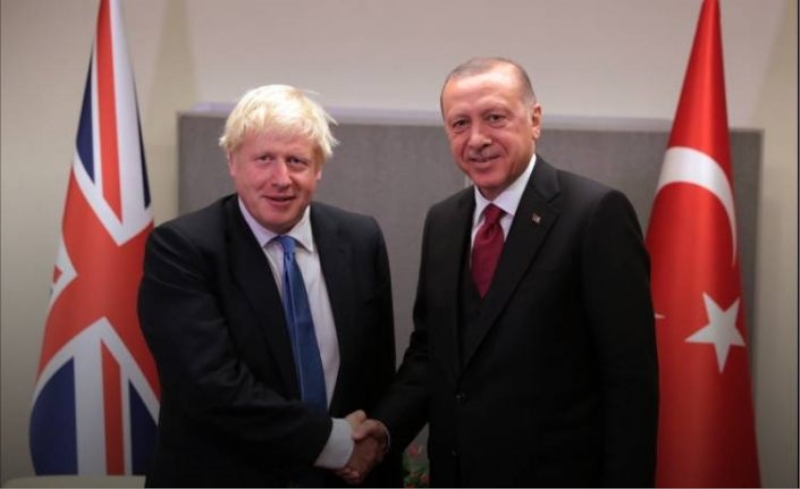 Cumhurbaşkanı Erdoğan İngiltere Başbakanı ile görüştü
