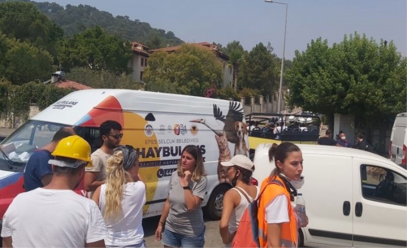 İzmir Selçuk’tan Marmaris’e Haybulans desteği