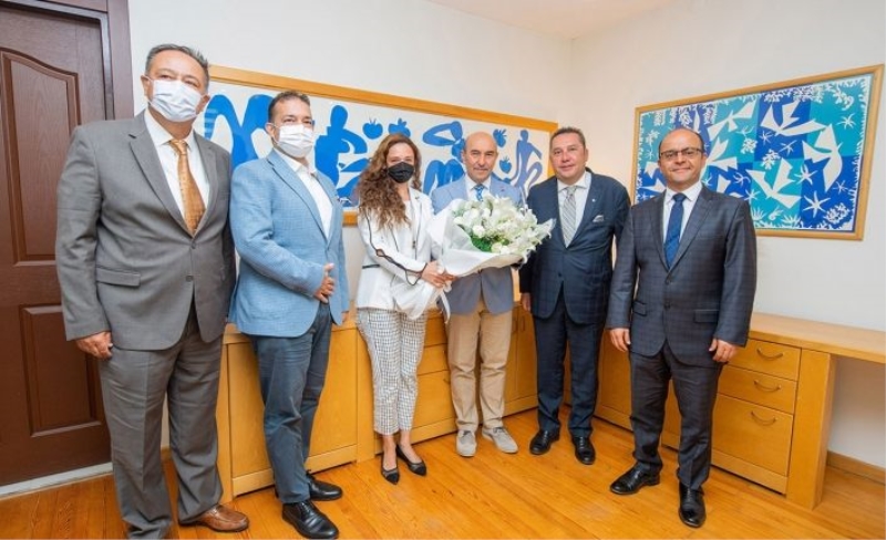 İzmir Skal Kulübü’nden Başkan Soyer’e nezaket ziyareti