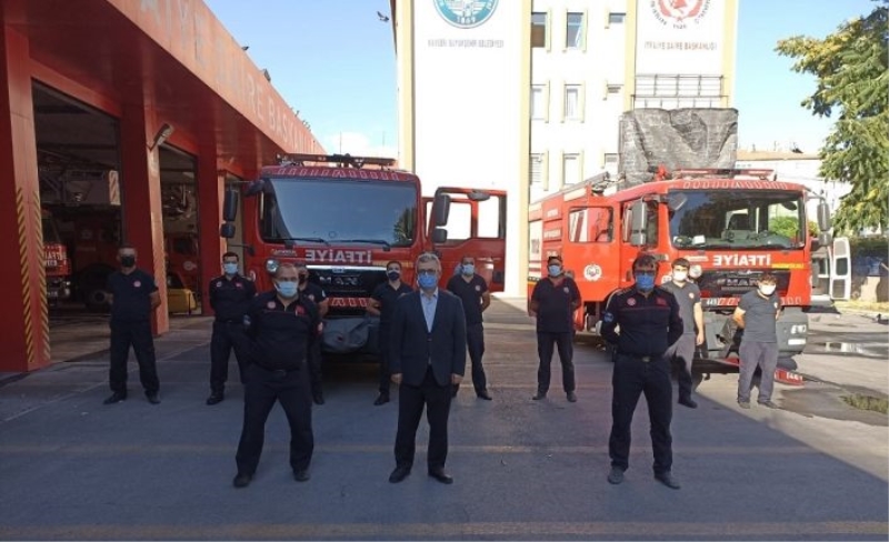 Kayseri Büyükşehir’den Manavgat’a destek ekibi