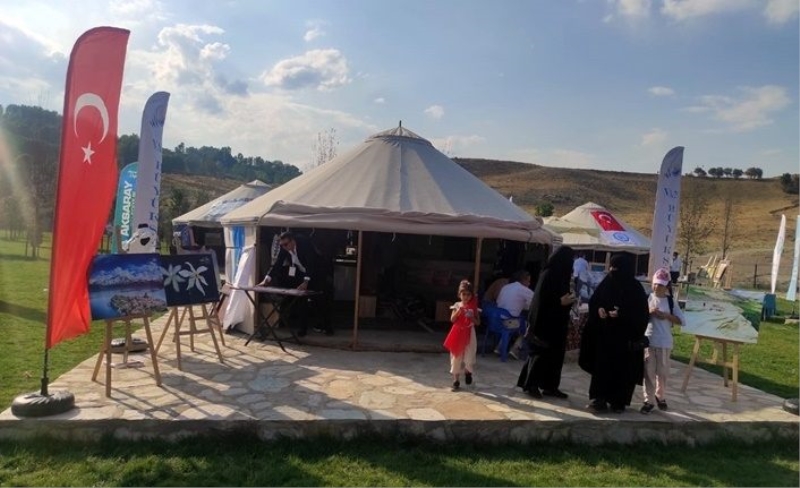 Van Büyükşehir, Bitlis'te oba çadırı kurdu