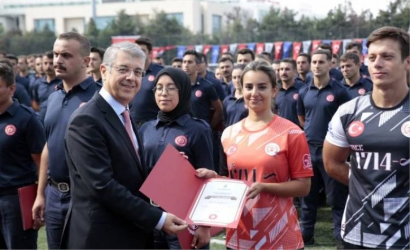 İstanbul'un ateş avcıları mezun oldu