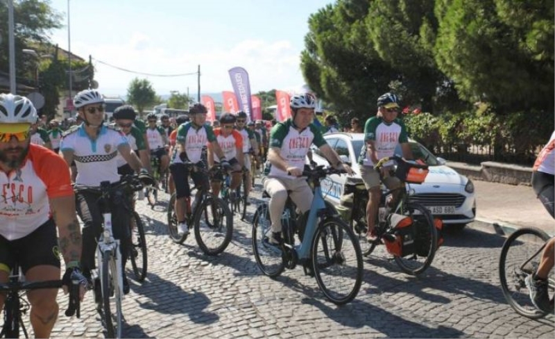 İzmir'de UNESCO Yolu’nda 7. Bisiklet Turu tamamlandı