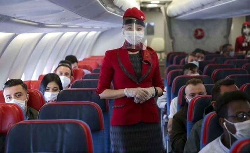 THY'den 'uçakta maske' açıklaması
