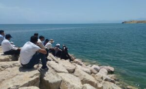 Altı gün önce Tuşba ilçesi sınırları içerisinde bulunan Çarparak Adası