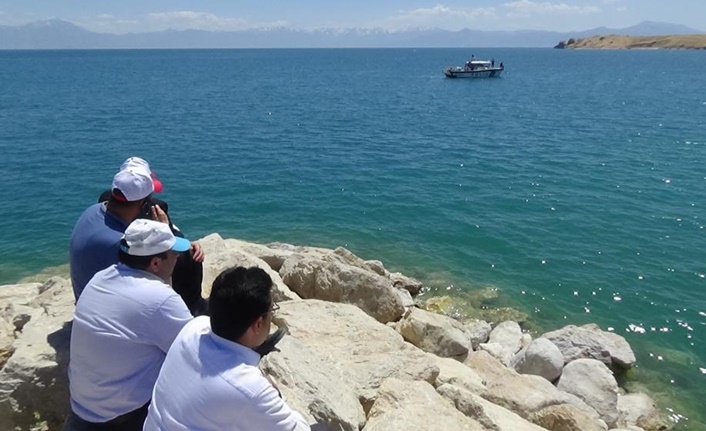 Bir hafta önce Tuşba ilçesi sınırları içerisinde bulunan Çarparak Adası