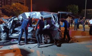 Edinilen bilgiye göre kaza, 21.50 sularında Muş-Bitlis karayolu üzerinde bulunan