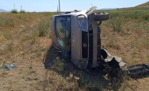 Alınan bilgilere göre kaza, sabah saatlerinde Van-Özalp kara yolu üzerindeki