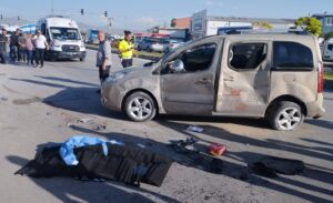 Van’da kahreden iki ayrı trafik kazası meydana geldi.   İlk