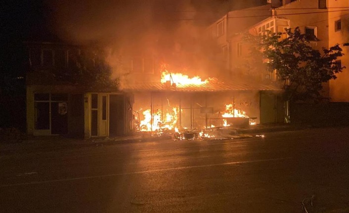 Kayseri’nin Melikgazi ilçesinde Danişmentgazi Mahallesi’nde yabancı uyruklu bir kişi, 5