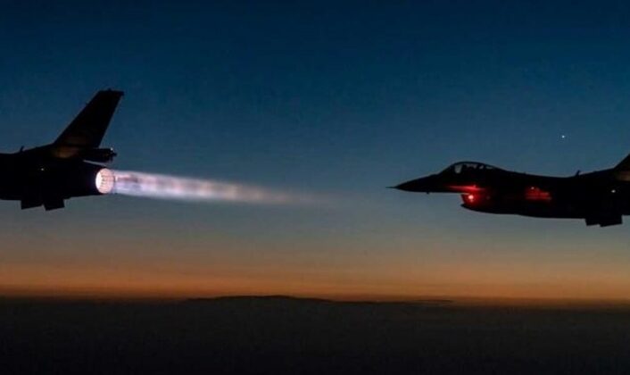 Irak’ın kuzeyine hava harekatı! Teröristlerin inleri yerle bir edildi