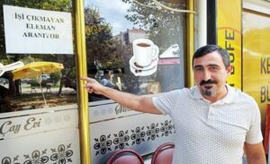 Sakarya’da Karasu’nun İncilli Mahallesi üzerinde çay evi işleten Metin Ülker,