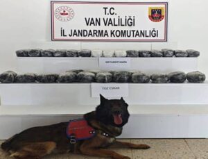 Van’da onlarca kilo uyuşturucu ele geçirildi