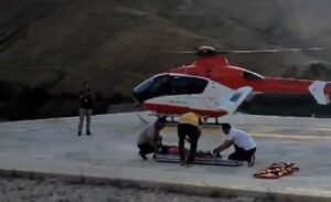 Bahçesaray Devlet Hastanesi’nde tedavi görmekte olan 4 yaşındaki çocuğun, yüksekten